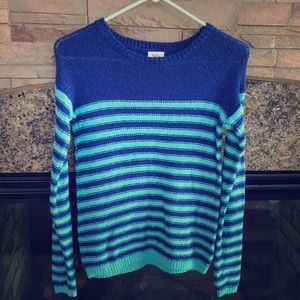 Girls Striped Sweater